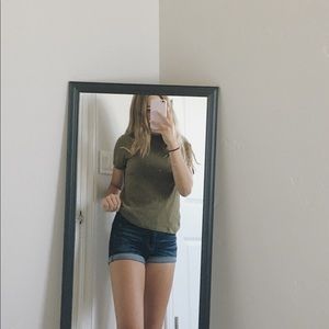 Nordstrom Mock Neck Tee Shirt